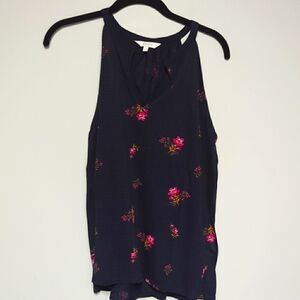 Lucky Brand Blue Floral Tank